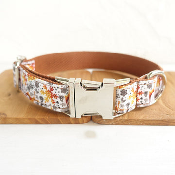 Golden Christmas Pet Collar | Pet Collar | Dog Collar