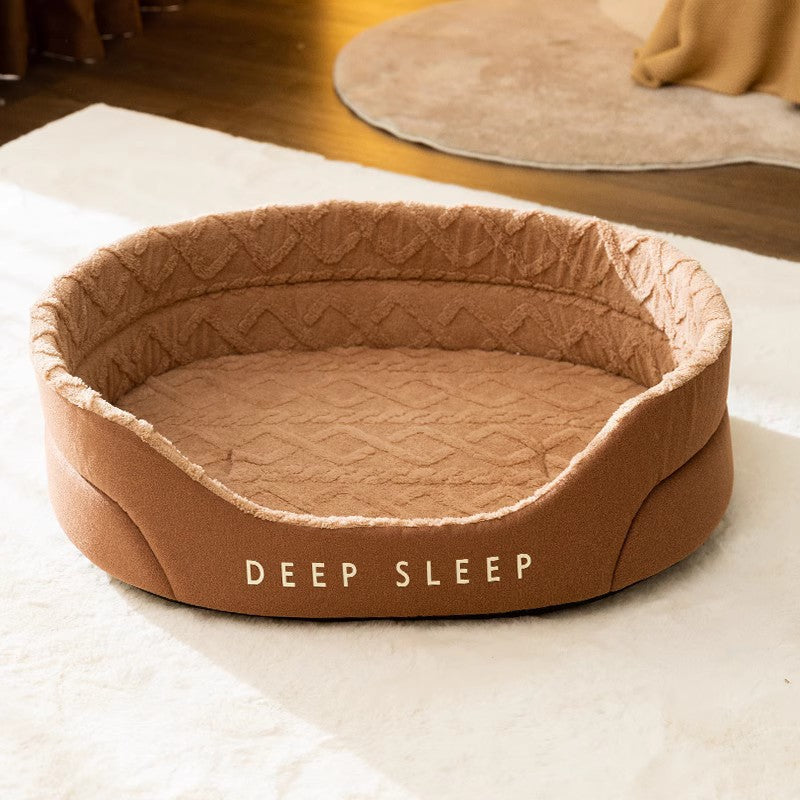 Warm Thick Sponge Cat Nest Small Removable And Washable | Pet Bed