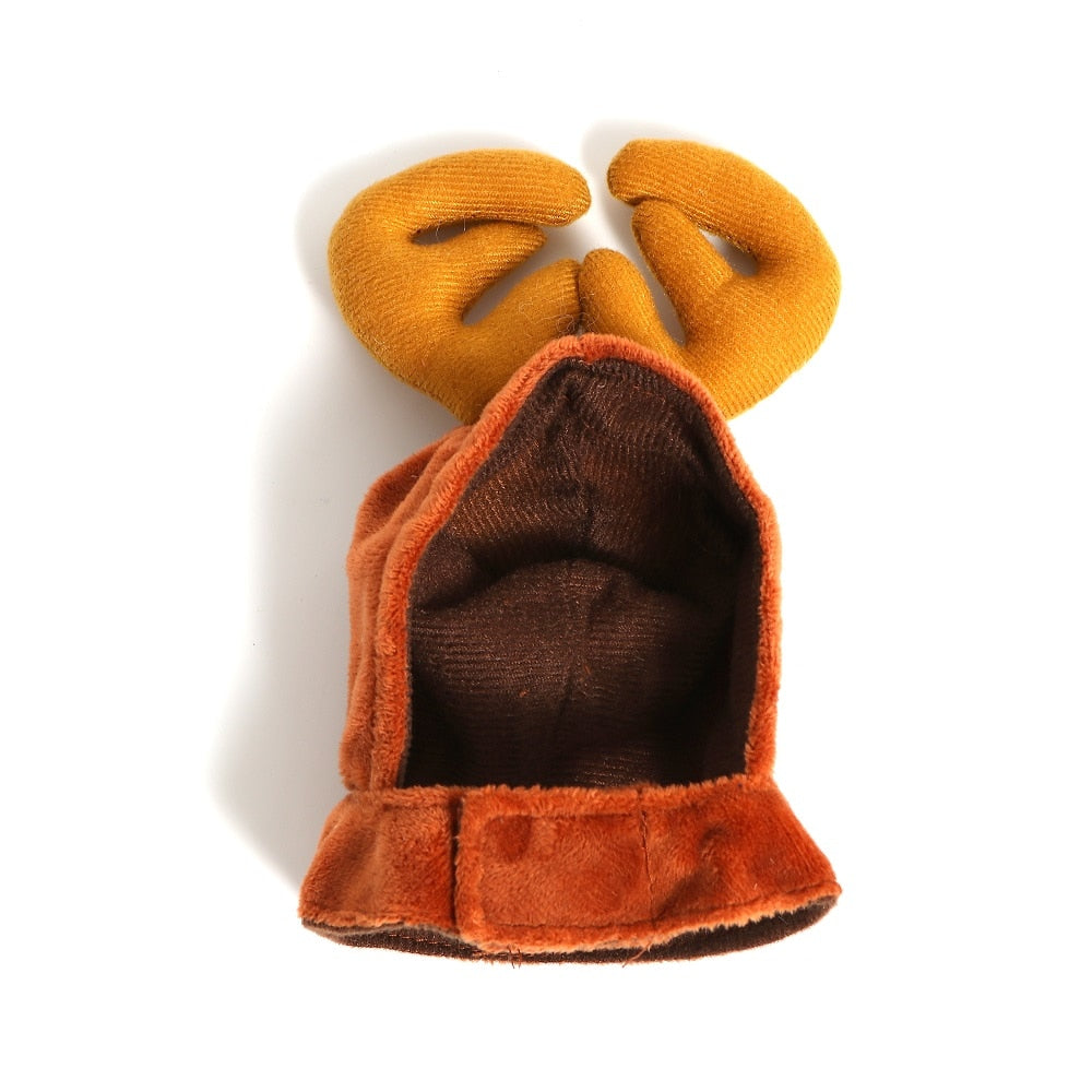 Funny Christmas Suit For Cats Hat