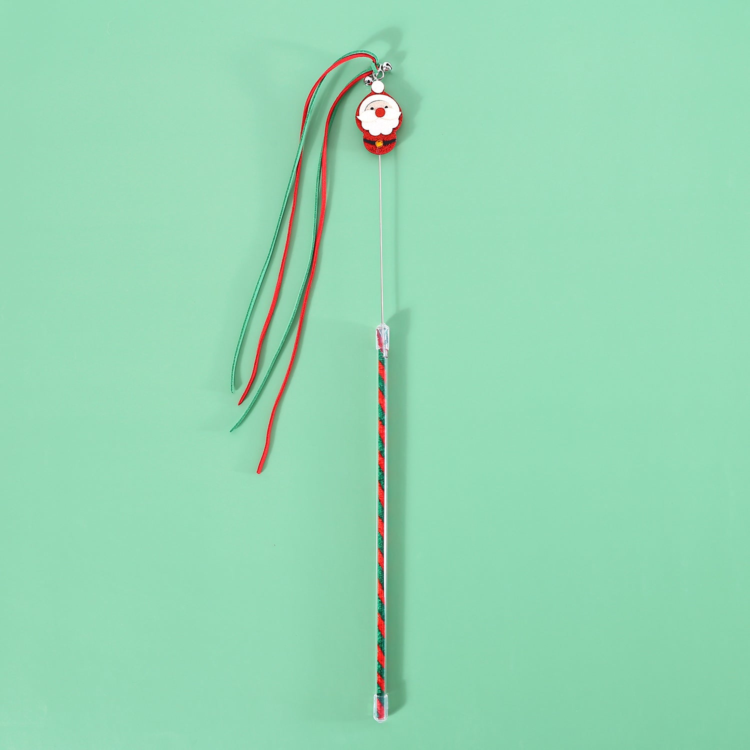 Christmas Cat Teaser Tassel Sound Bell Interaction | Buy Cat Stick Toy