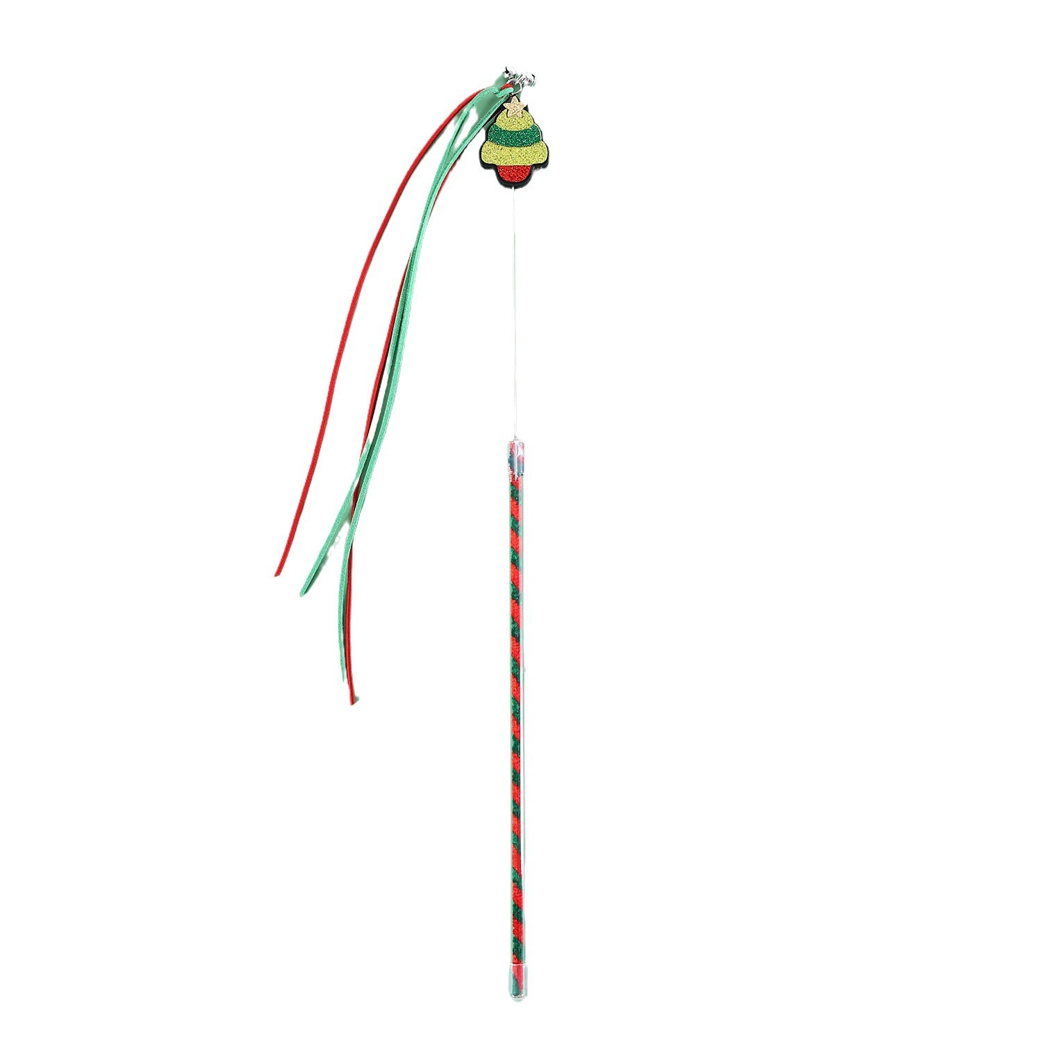 Christmas Cat Teaser Tassel Sound Bell Interaction | Buy Cat Stick Toy