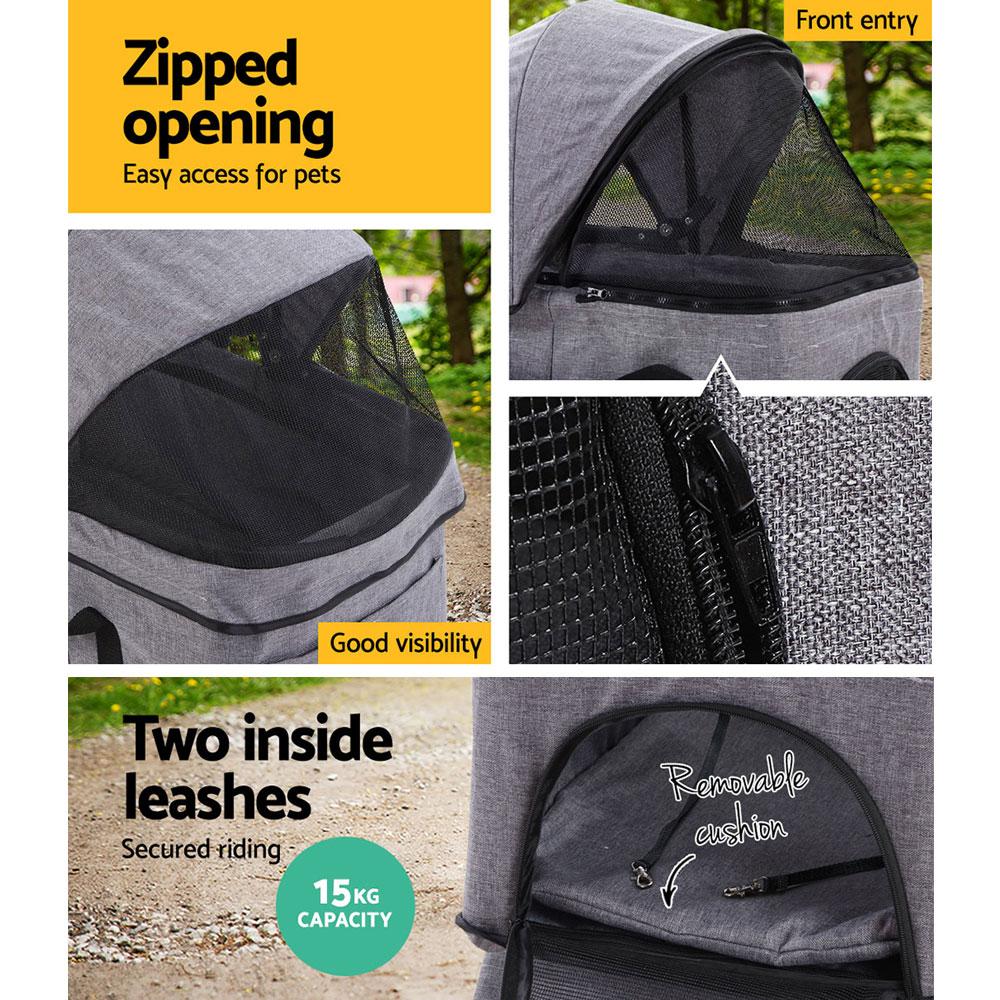 I.pet 3 in 1 Foldable Pet Stroller
