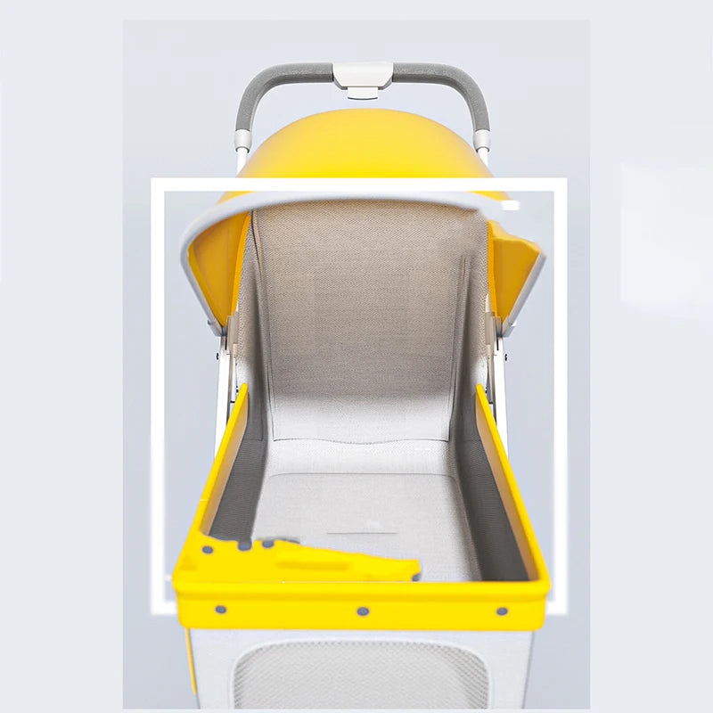 Lemonade Foldable Stroller | Lightweight Dog Stroller | Pet Stroller