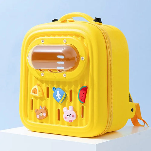Lovely Carrot Outgoing Bag | Portable Backpack | High Capacity Dogs Go Out