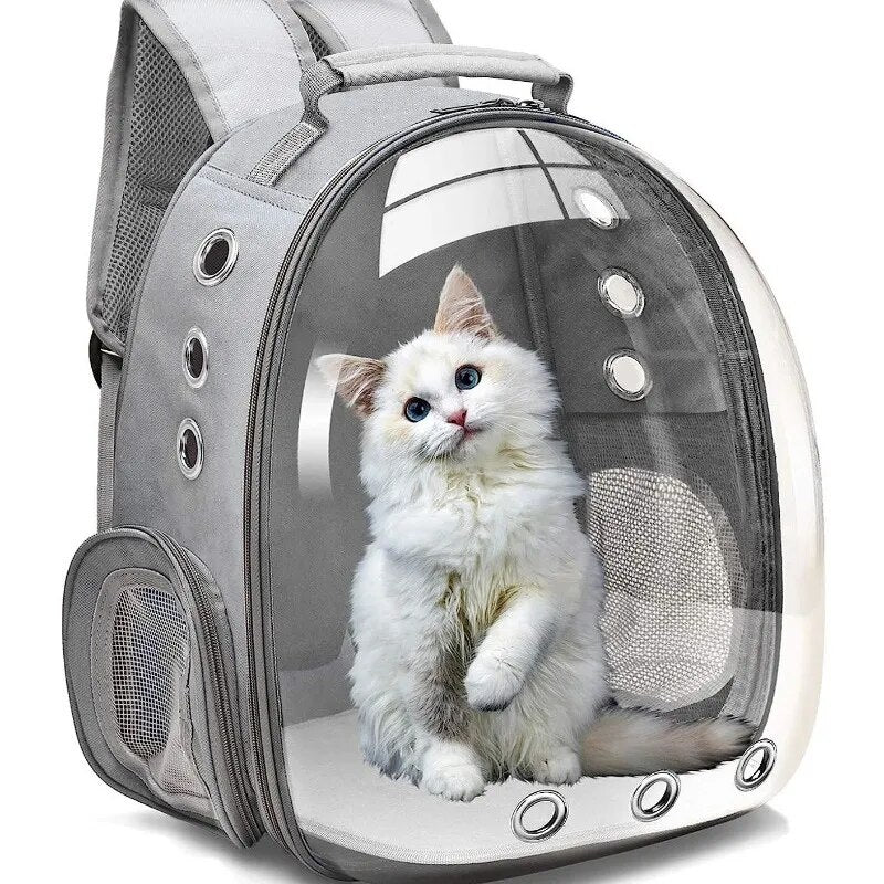 Cat Bag Pet Backpack Out Portable Transparent Capsule Going  Cat - BaconPaw