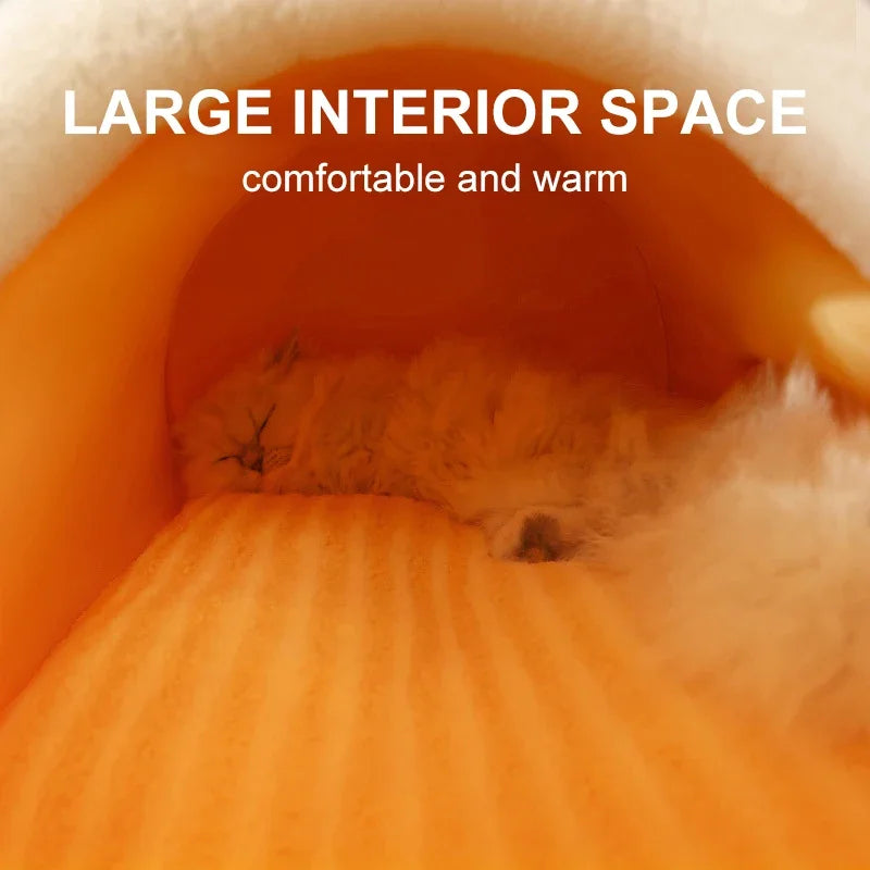 Stripe Flower Pet Nest | Portable Kennel for Small Cats | Pet Supplies