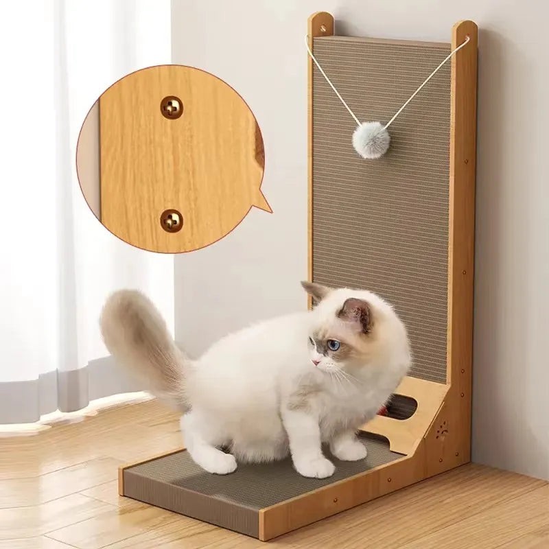 Cat Scrapers Scratcher Tower Toy | Wooden Scratching Post For Cats