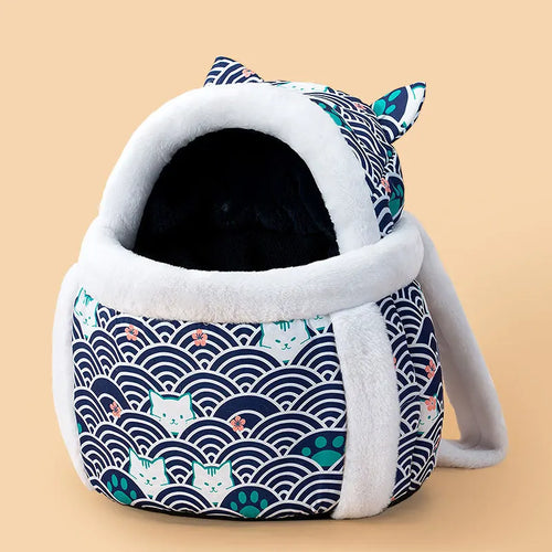 Animal Shape Pet Carrier | Cat Puppy Autumn And Winter Travel Cute Pouch